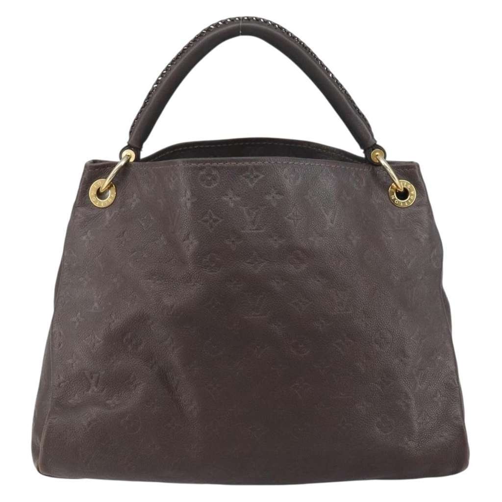 Louis Vuitton Artsy Handbag Brown Leather Good condition - Back View