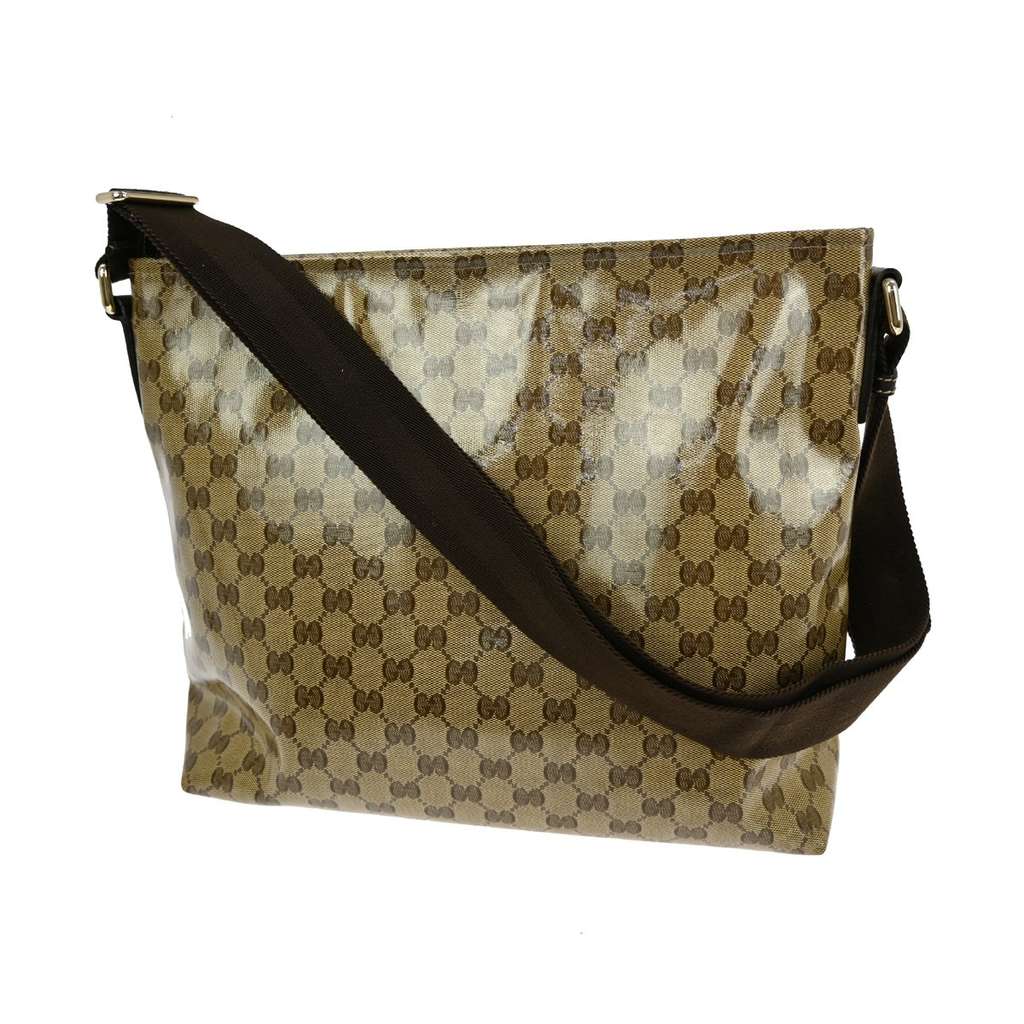 Gucci Zip Top Messenger Bag Other Canvas Good condition - Back View