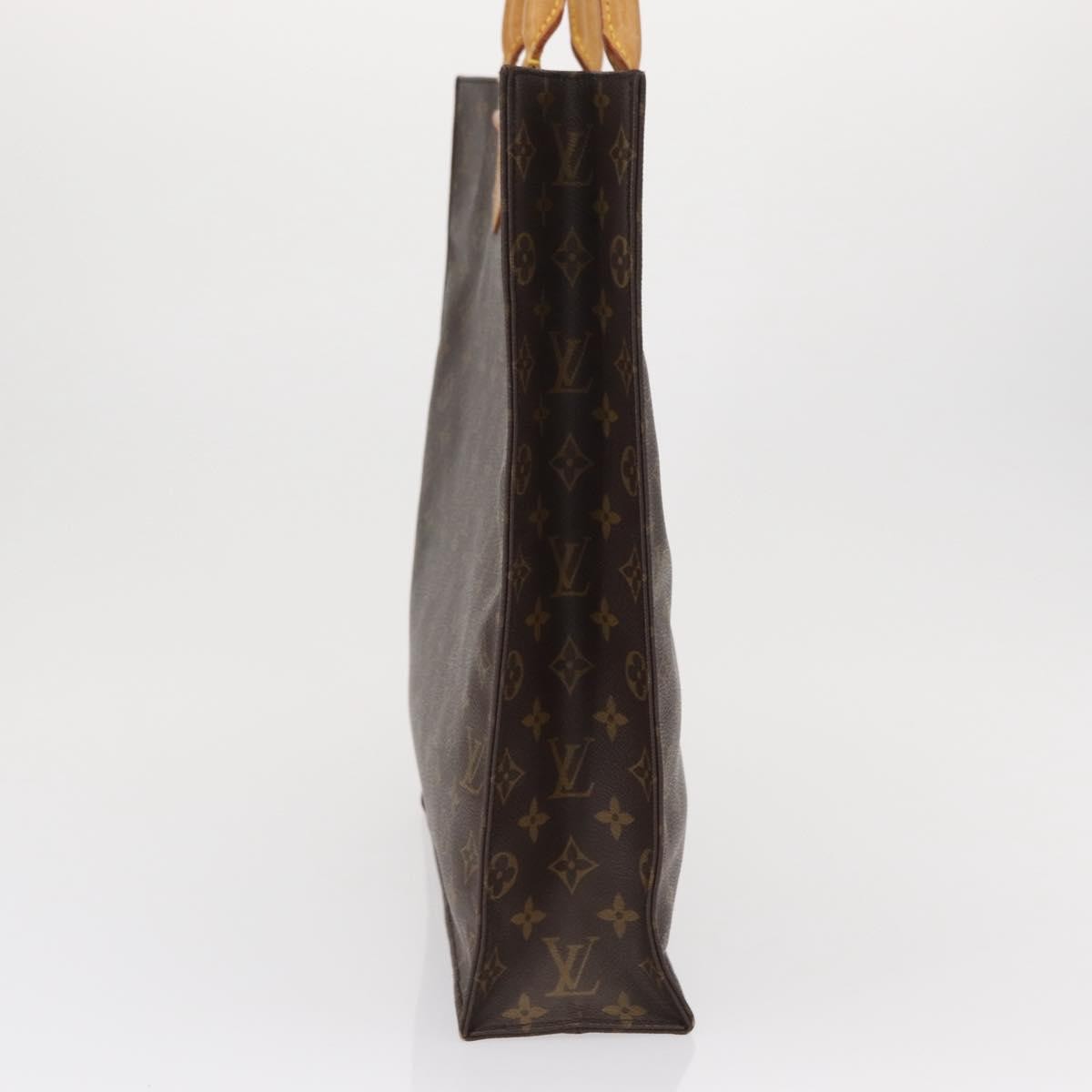 Louis Vuitton Sac Plat Bag Brown Canvas Fair condition - Model View