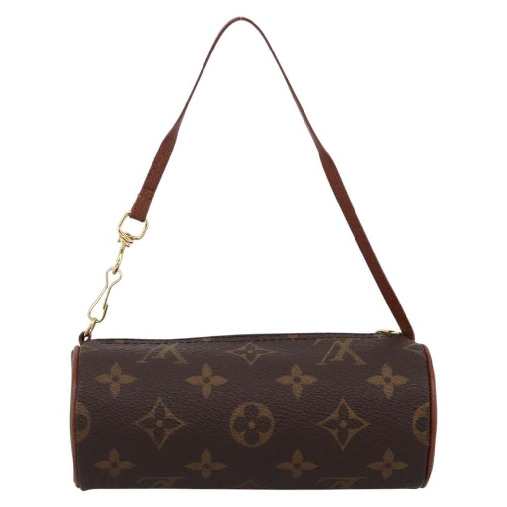 Louis Vuitton Papillon Pochette Brown Canvas Good condition - Back View