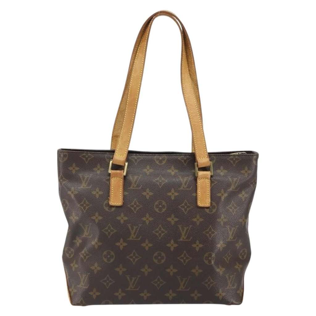 Louis Vuitton Cabas Piano Brown Canvas Fair condition - Back View