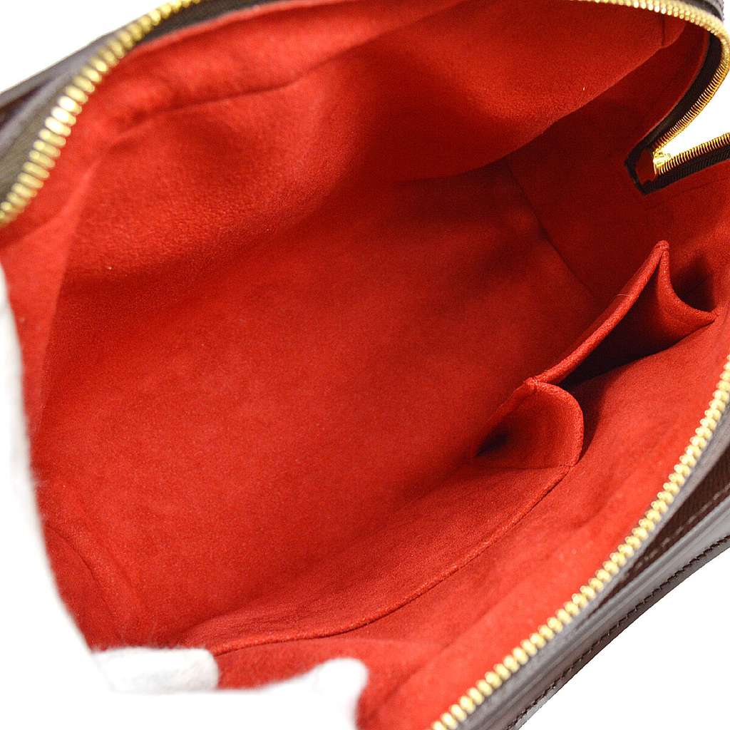 Louis Vuitton Triana Bag Brown Canvas Good condition - Inside View