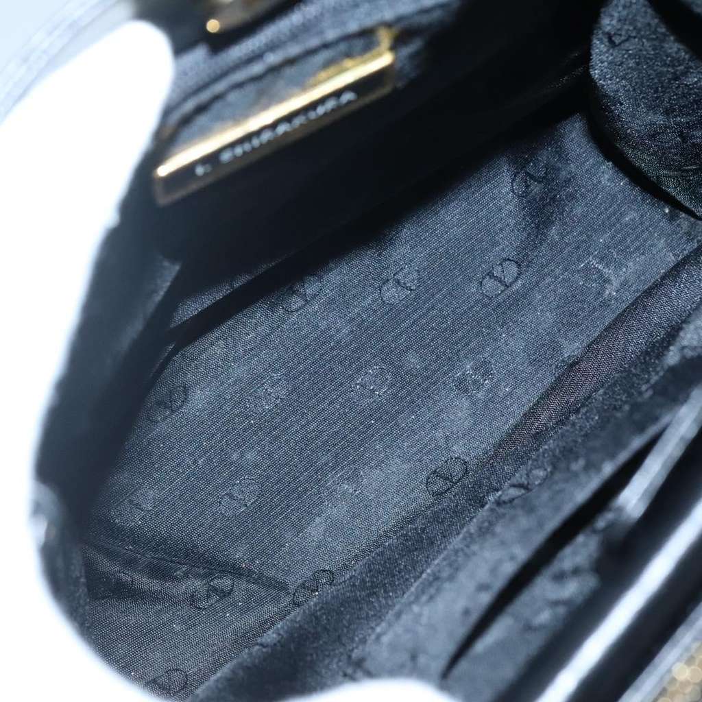 Valentino Garavani Vintage shoulder bag Black Leather Good condition - Box View