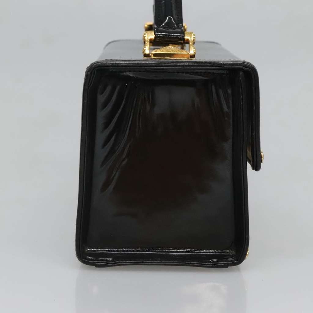 Versace Vintage Box Handle Bag Black Good condition - Inside View