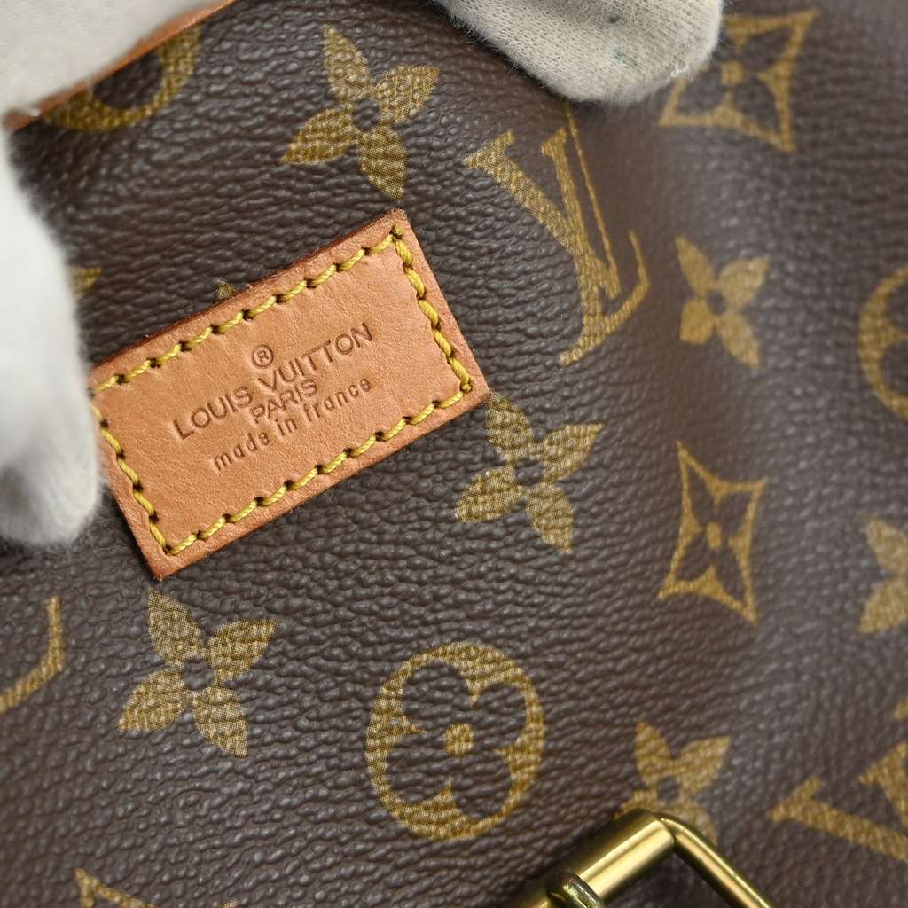 Louis Vuitton Saumur Handbag Brown Canvas Good condition - Model View