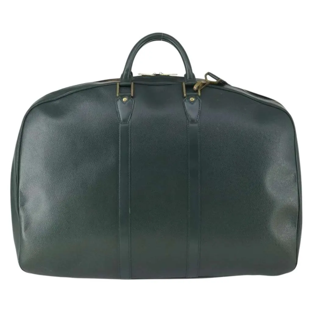 Louis Vuitton Helanga Bag Green Leather Fair - Back View