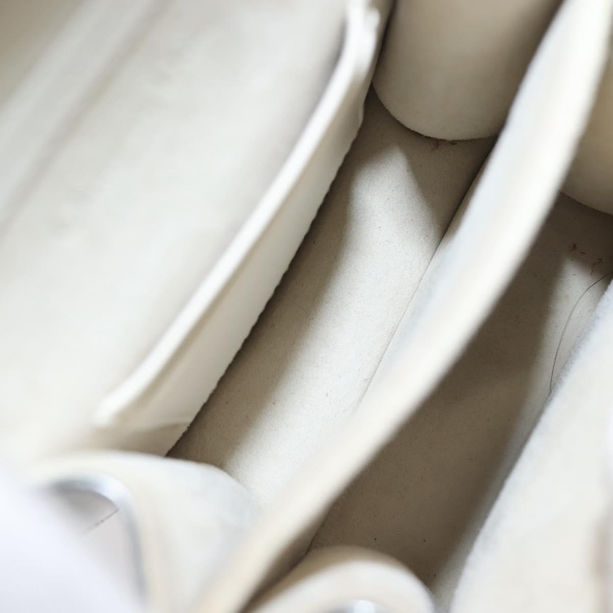 Christian Dior Ultra Matte Diorama Vertical Clutch on Chain Silver Good condition - Box View