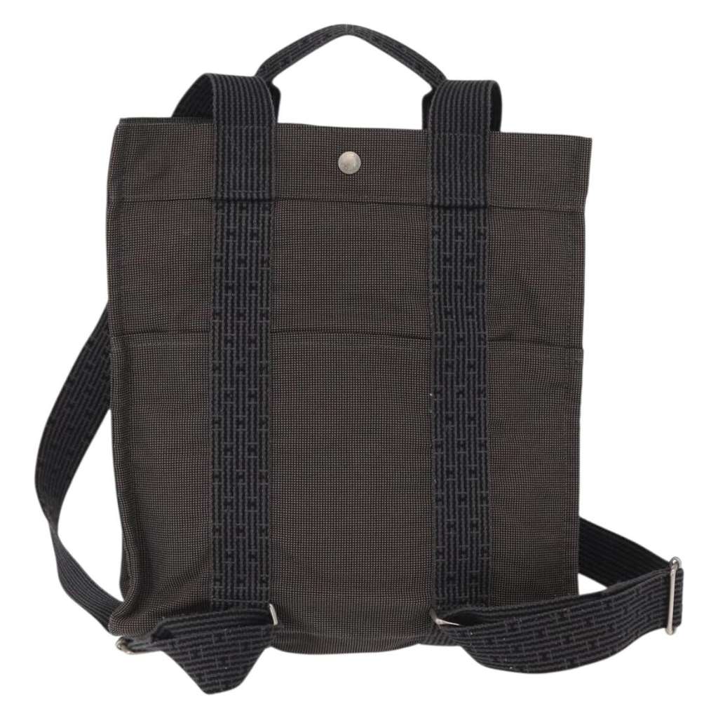 Hermès Herline Backpack Other Canvas Good condition - Back View