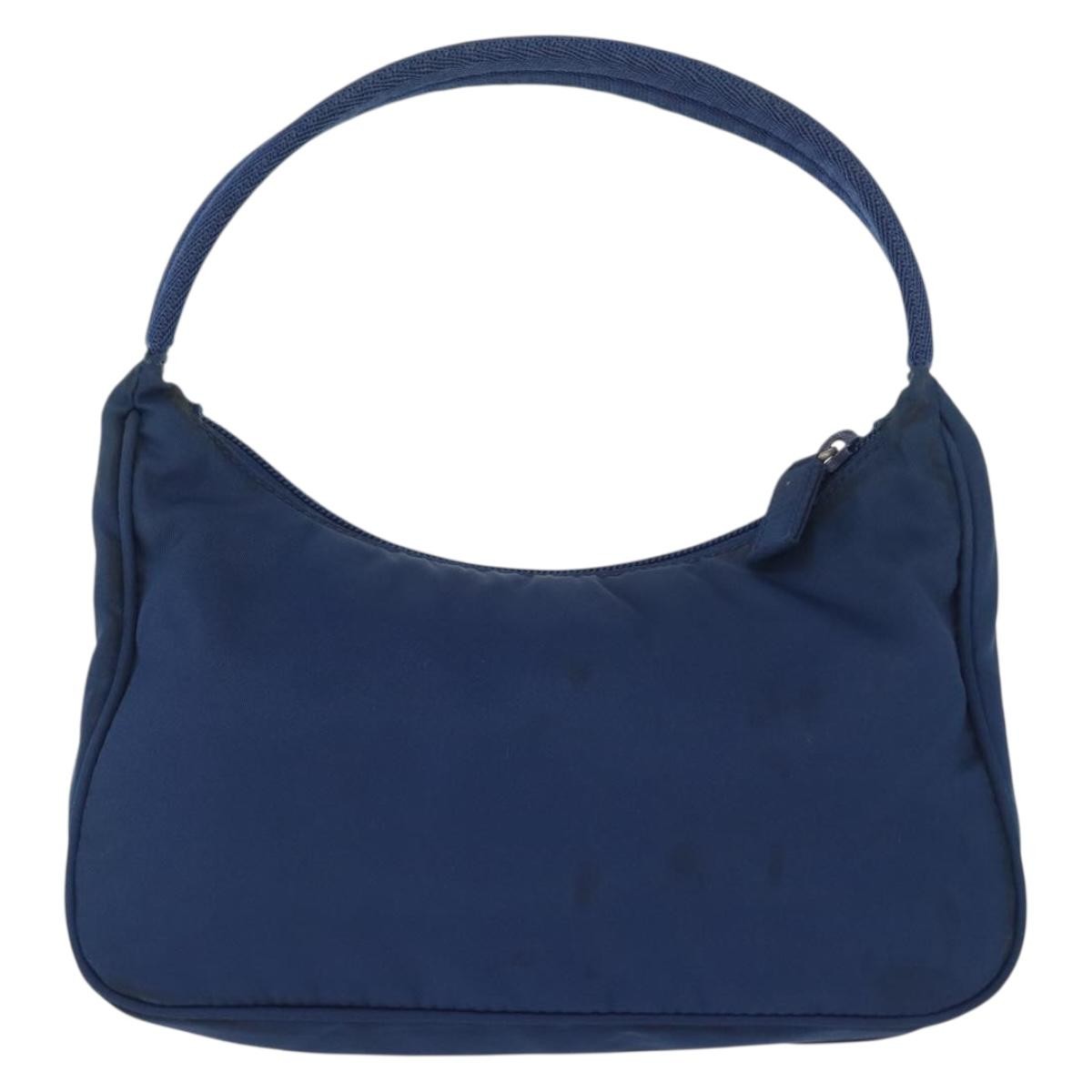 Prada Re-Edition 2000 Hobo Blue Good condition - Back View