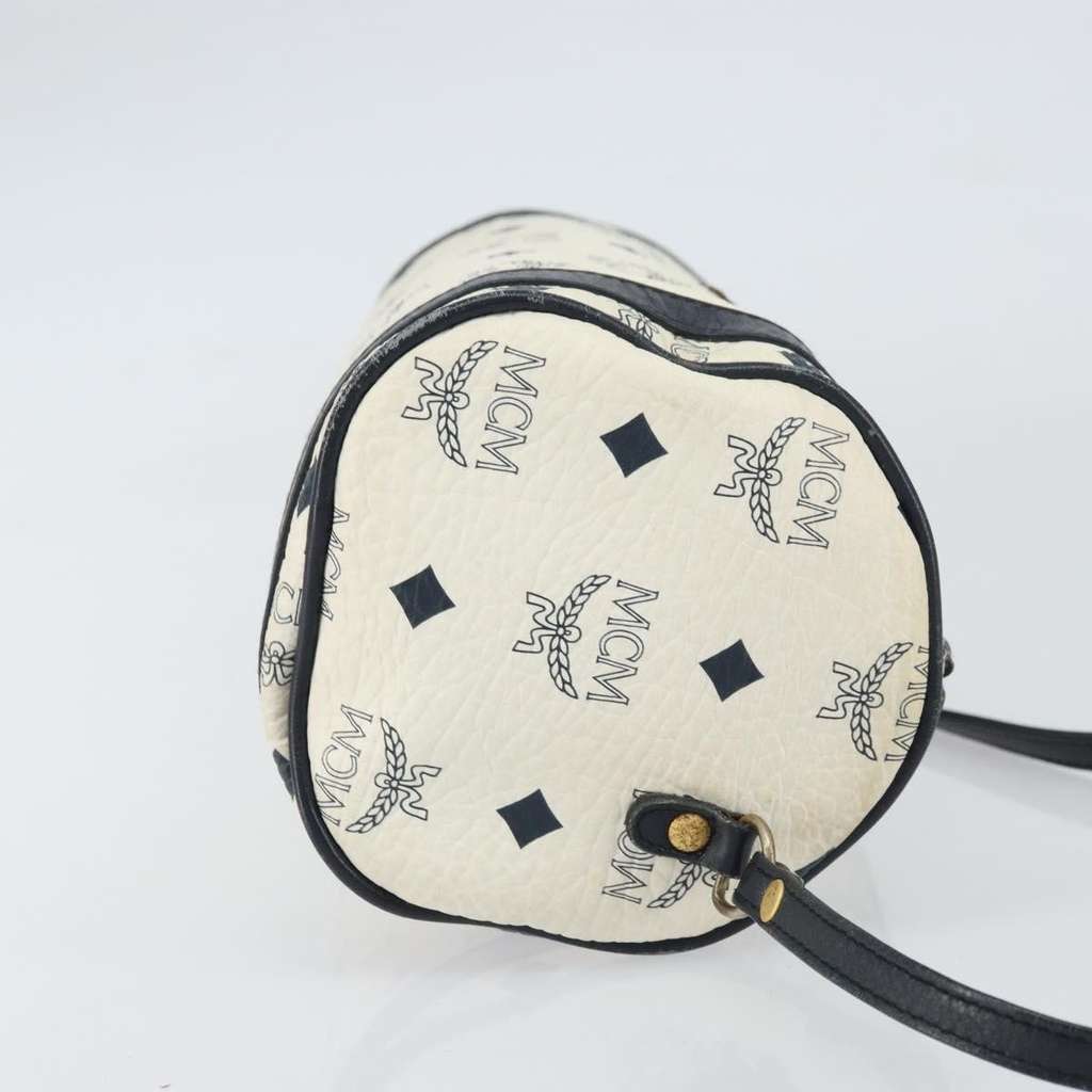 Mcm Visetos Shoulder bag White Fair condition - Inside View