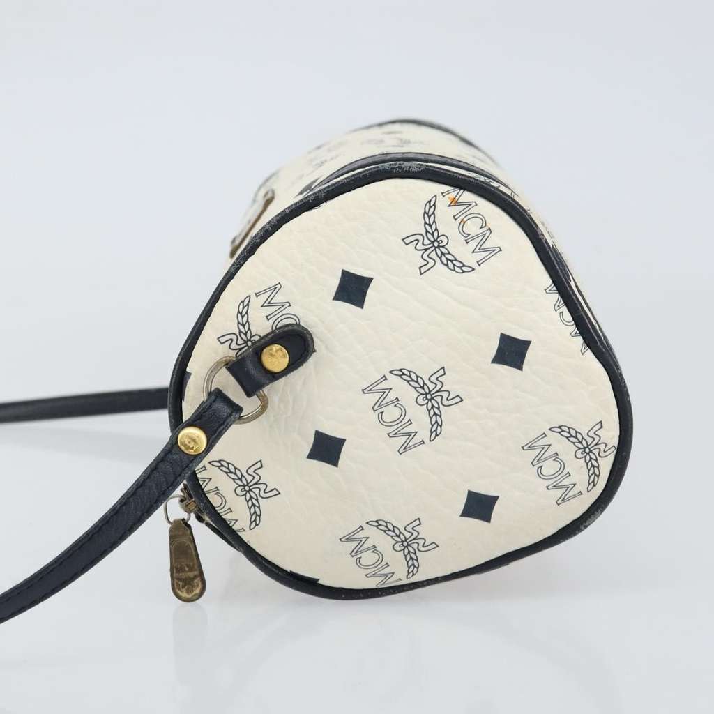 Mcm Visetos Shoulder bag White Fair condition - Model View