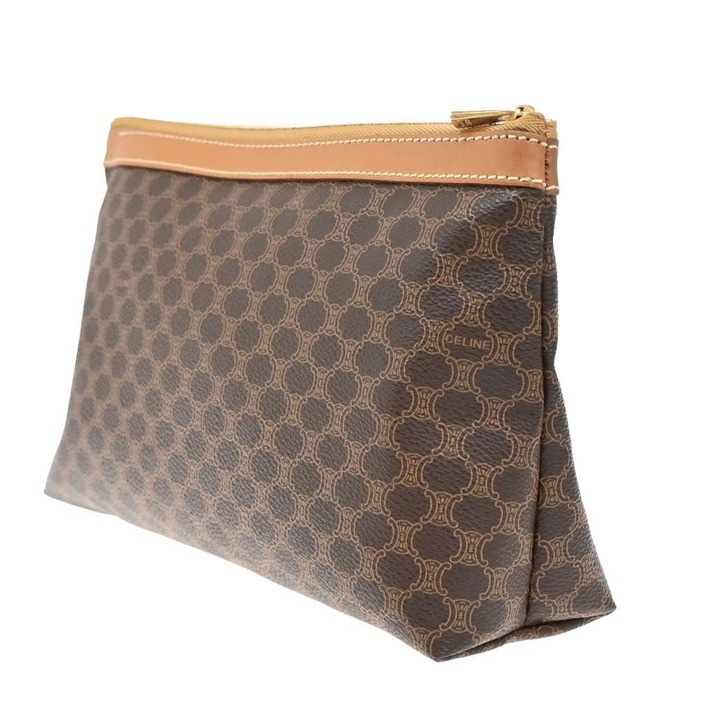 Celine Macadam Pochette Brown Canvas Good condition - Model View