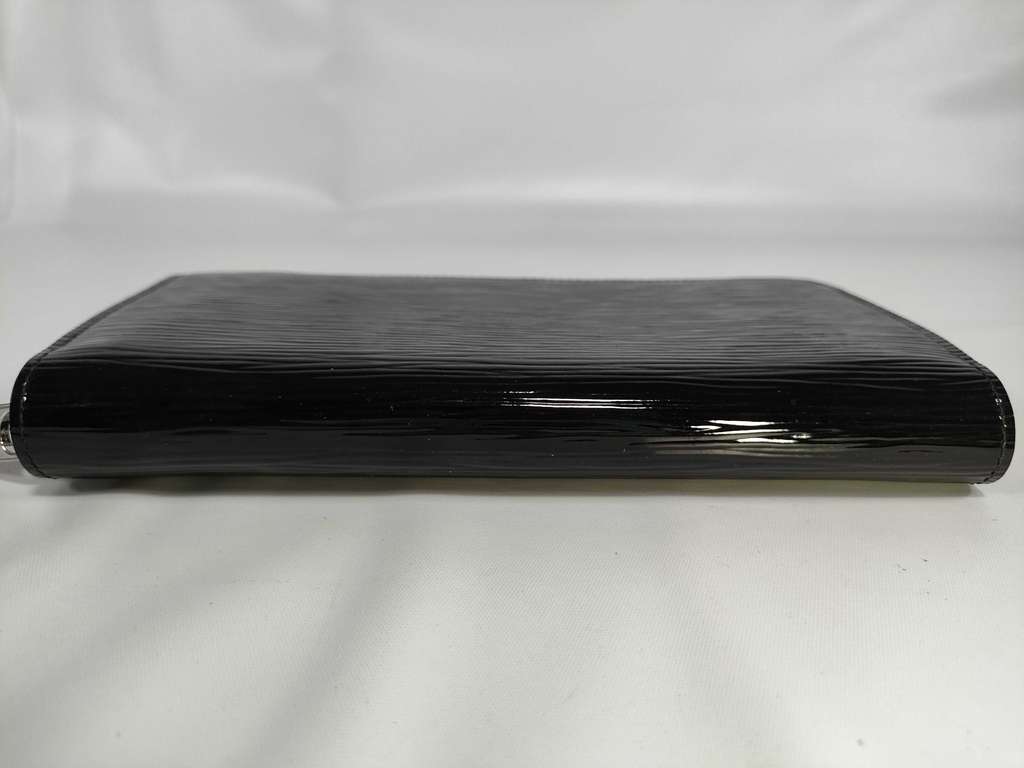 Louis Vuitton Zippy Organizer Black Leather Very good condition - Box View
