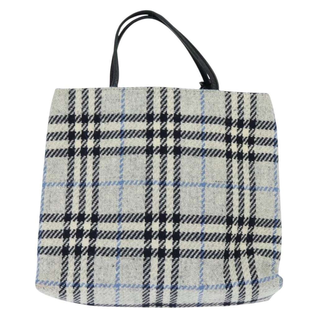 Burberry Nova Check Handbag Other Tweed Good condition - Back View