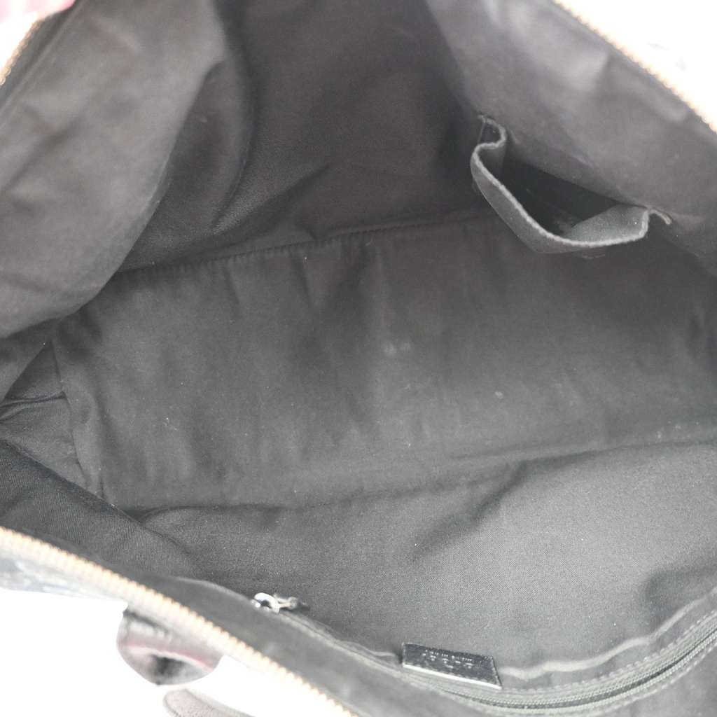 Gucci Princy Tote Black Canvas Good condition - Box View