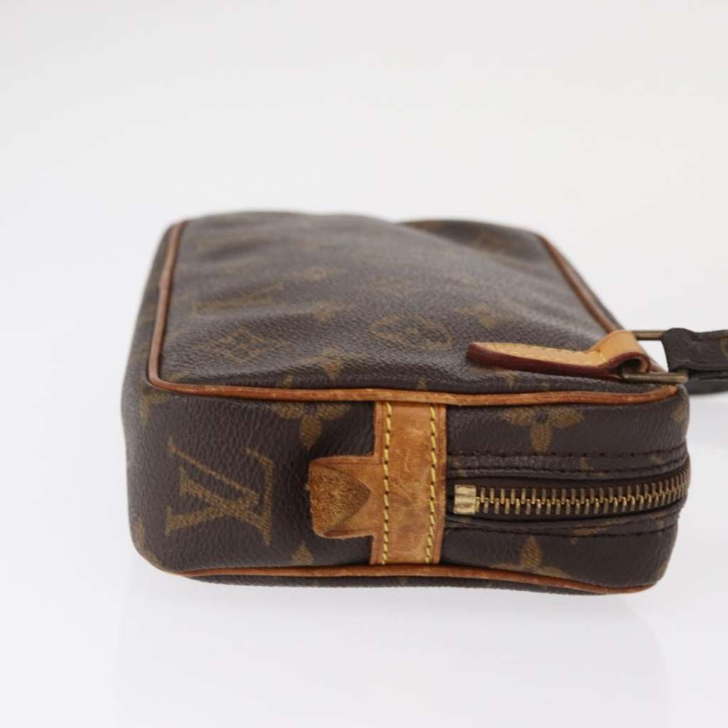 Louis Vuitton Pochette Marly Bandouliere Bag Brown Canvas Good condition - Inside View