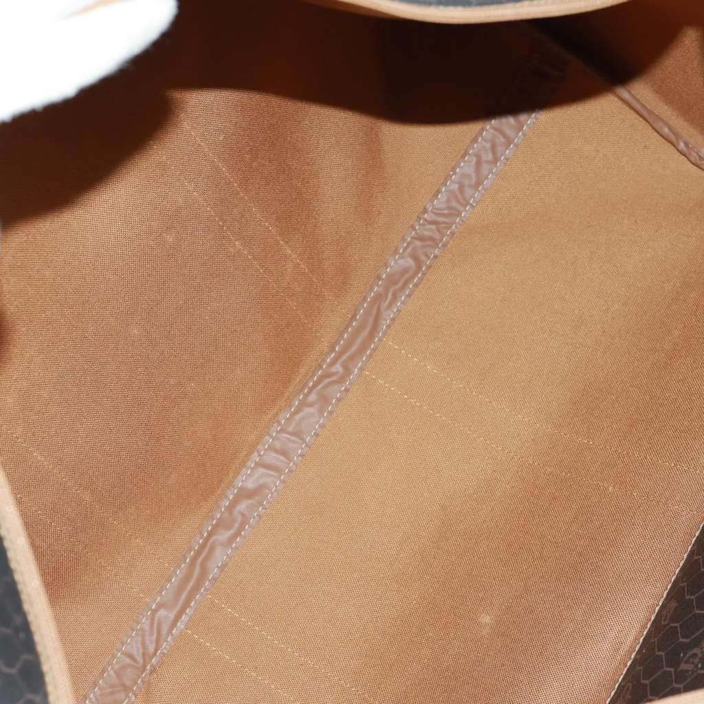 Christian Dior Vintage Honeycomb Boston bag Black Canvas Good condition - Box View