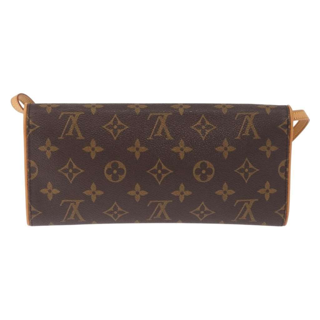 Louis Vuitton Twin Handbag Brown Canvas Good condition - Back View