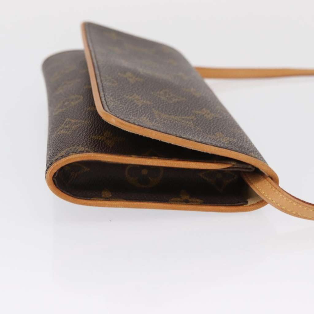 Louis Vuitton Twin Handbag Brown Canvas Good condition - Inside View