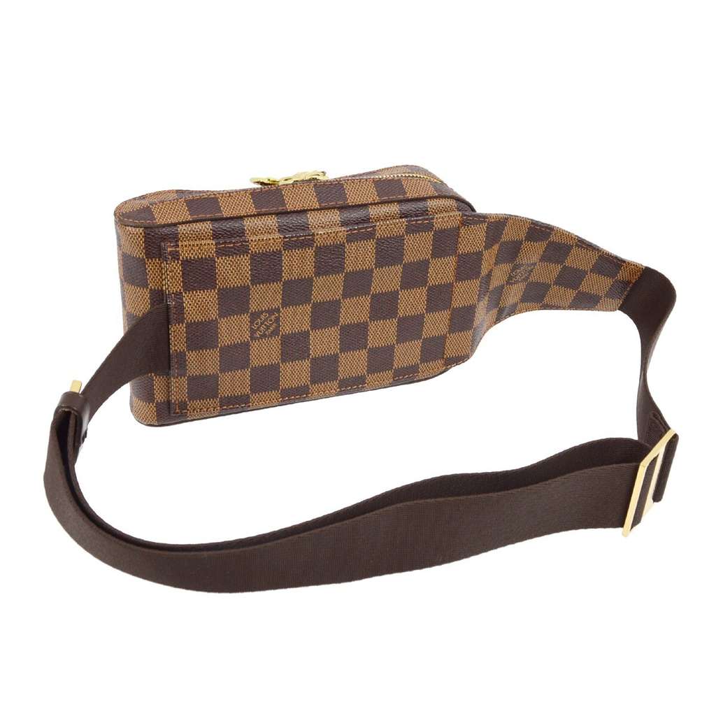 Louis Vuitton Geronimos Waist Bag Brown Canvas Good condition - Back View