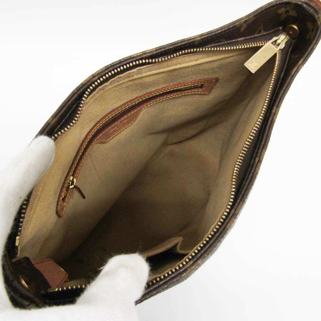 Louis Vuitton Looping Handbag Brown Canvas Good condition - Inside View