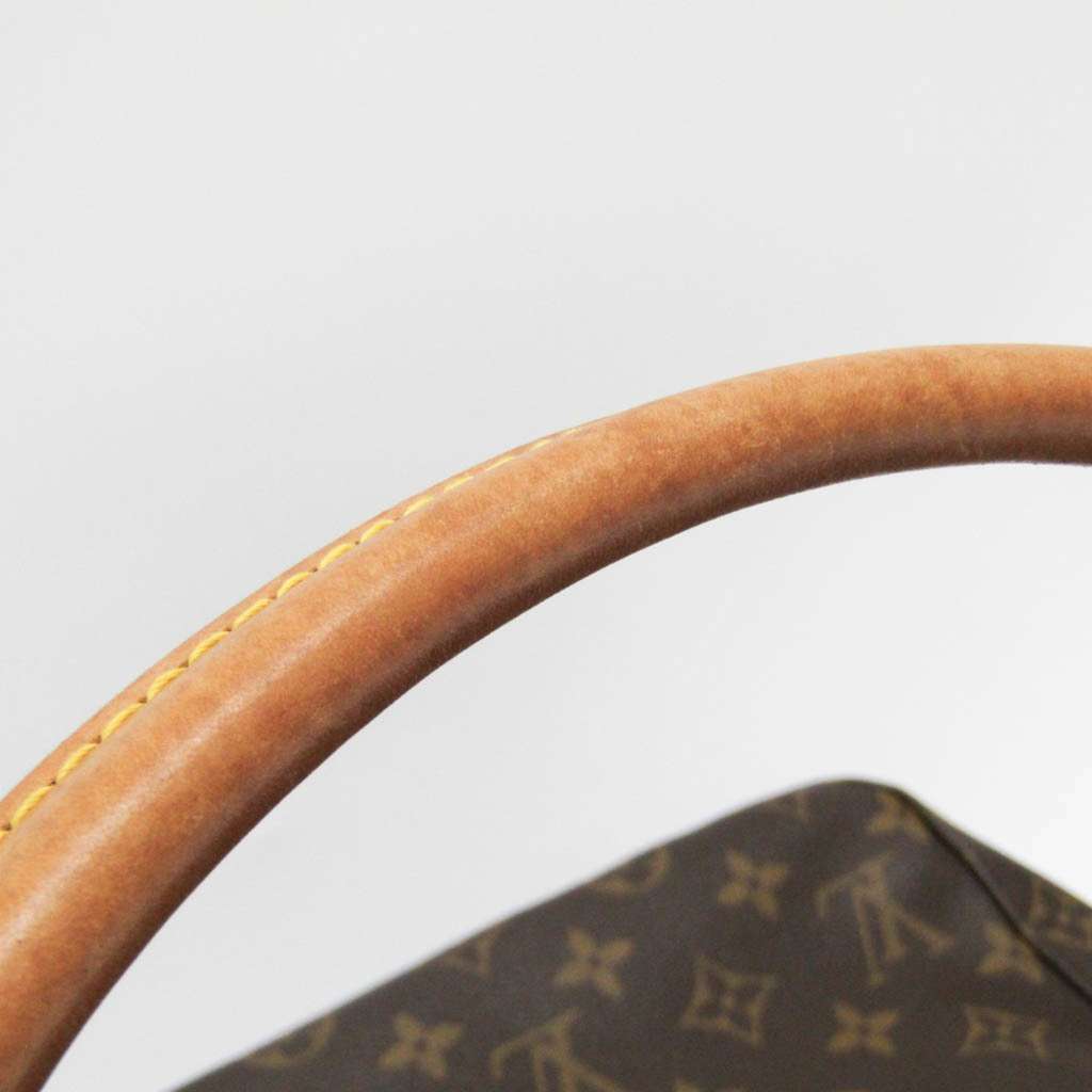 Louis Vuitton Looping Handbag Brown Canvas Good condition - Box View