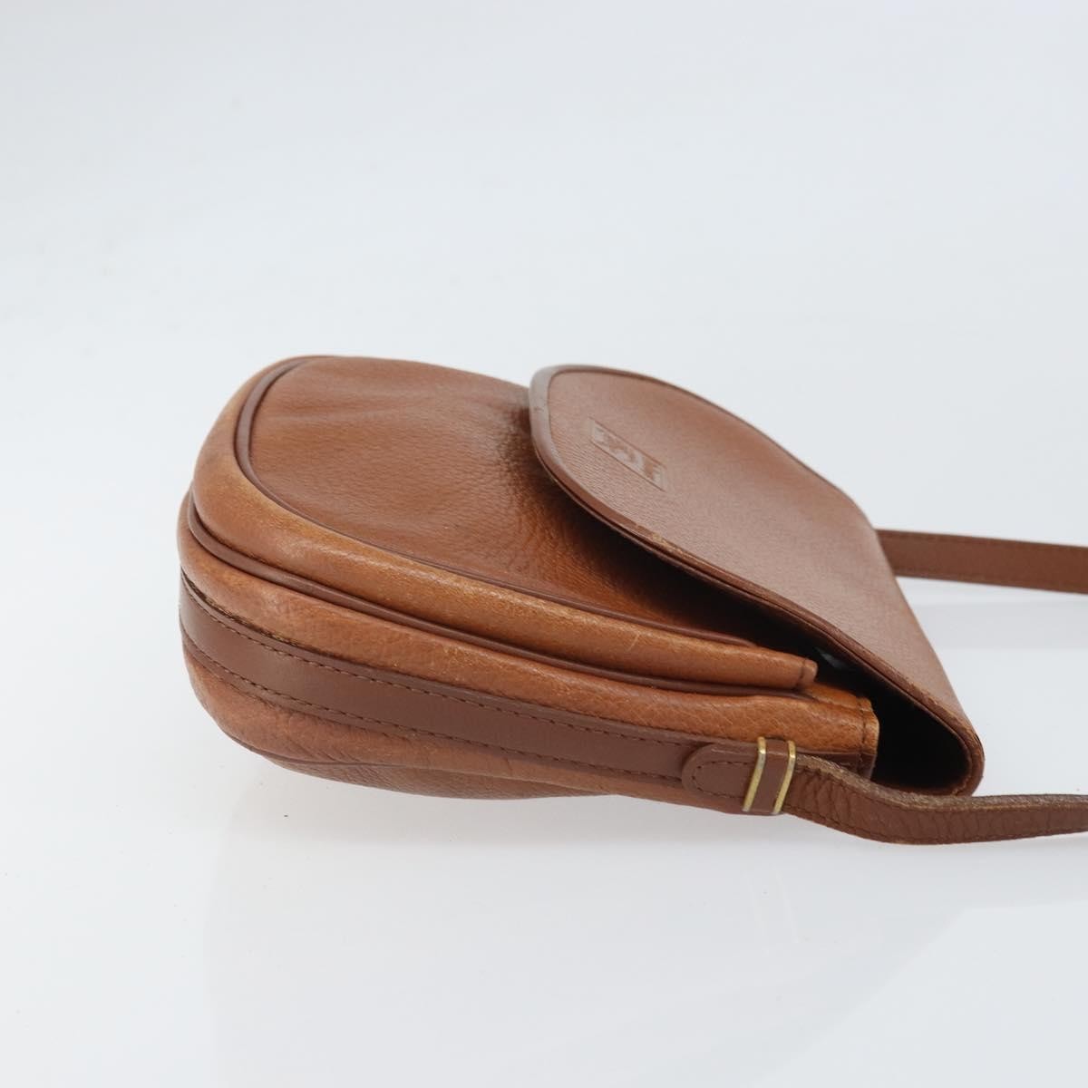 Burberry Vintage Shoulder Bag Brown Leather Fair condition - Inside View