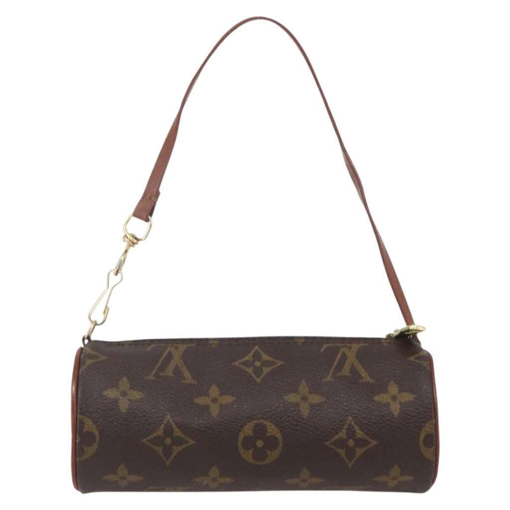 Louis Vuitton Papillon Pochette Brown Canvas Good condition - Back View