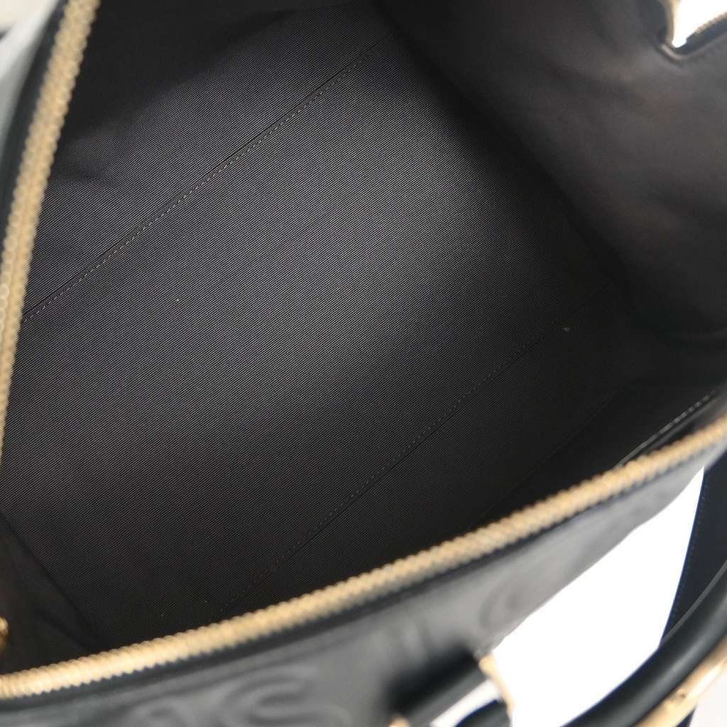 Louis Vuitton Paris Speedy Cube Bag Black Leather Good condition - Inside View