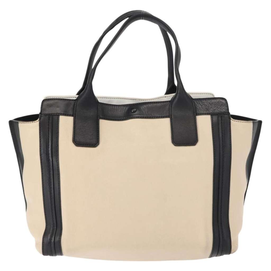 Chloe Alison East West Tote Beige Leather Good condition - Back View