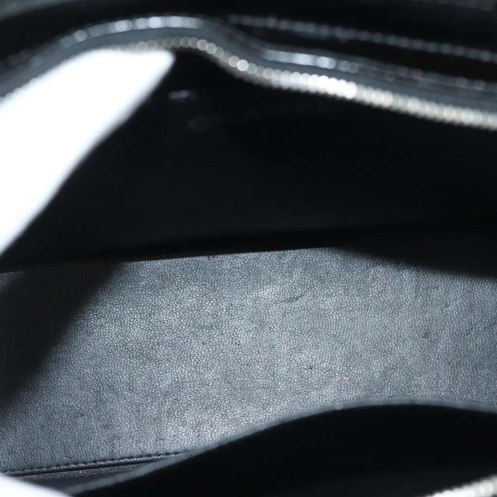 Chanel Vintage CC Lock Pocket Chain Tote Black Good condition - Box View