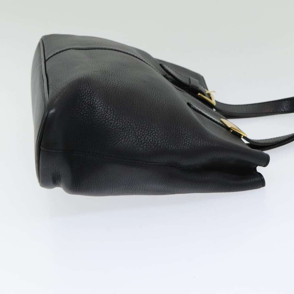 Burberry Vintage Handbag Black Leather Good condition - Inside View