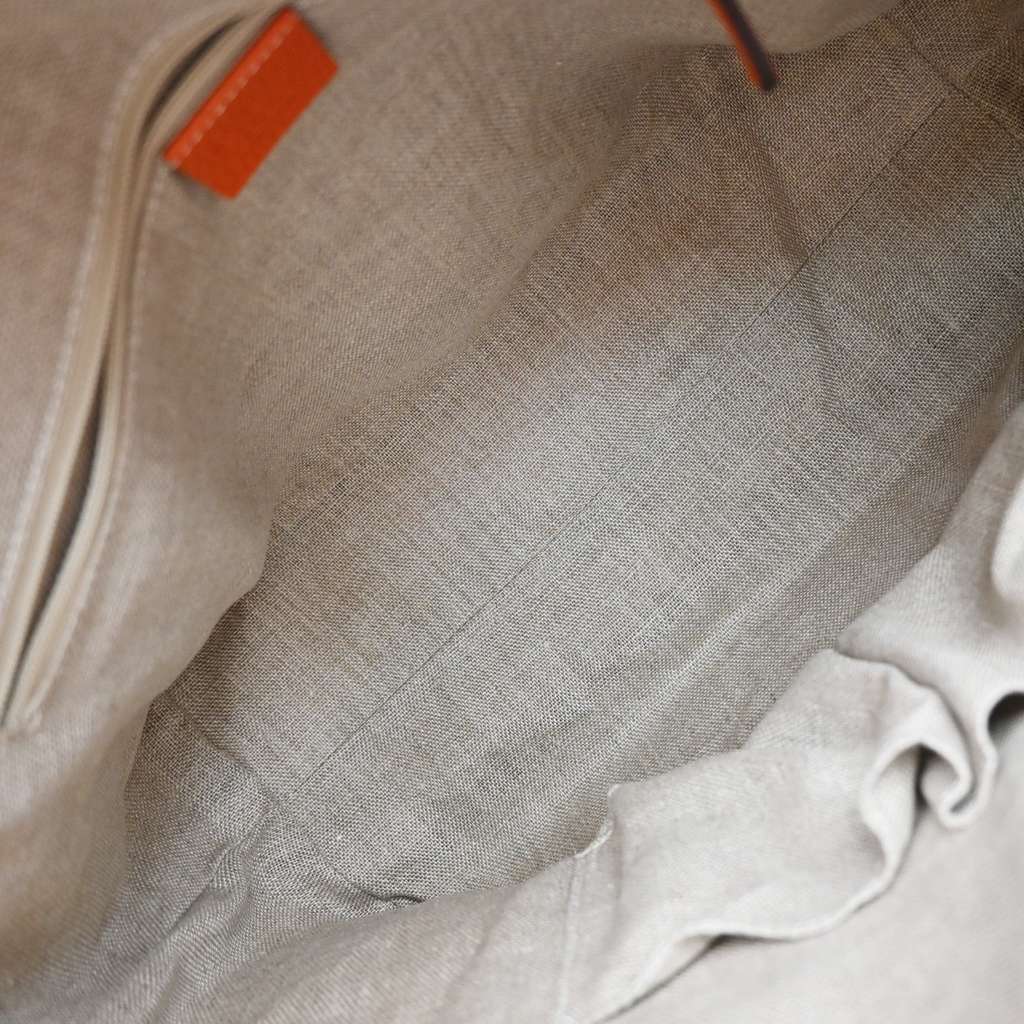 Gucci GG Charm Convertible Dome Satchel Orange Leather Good condition - Box View