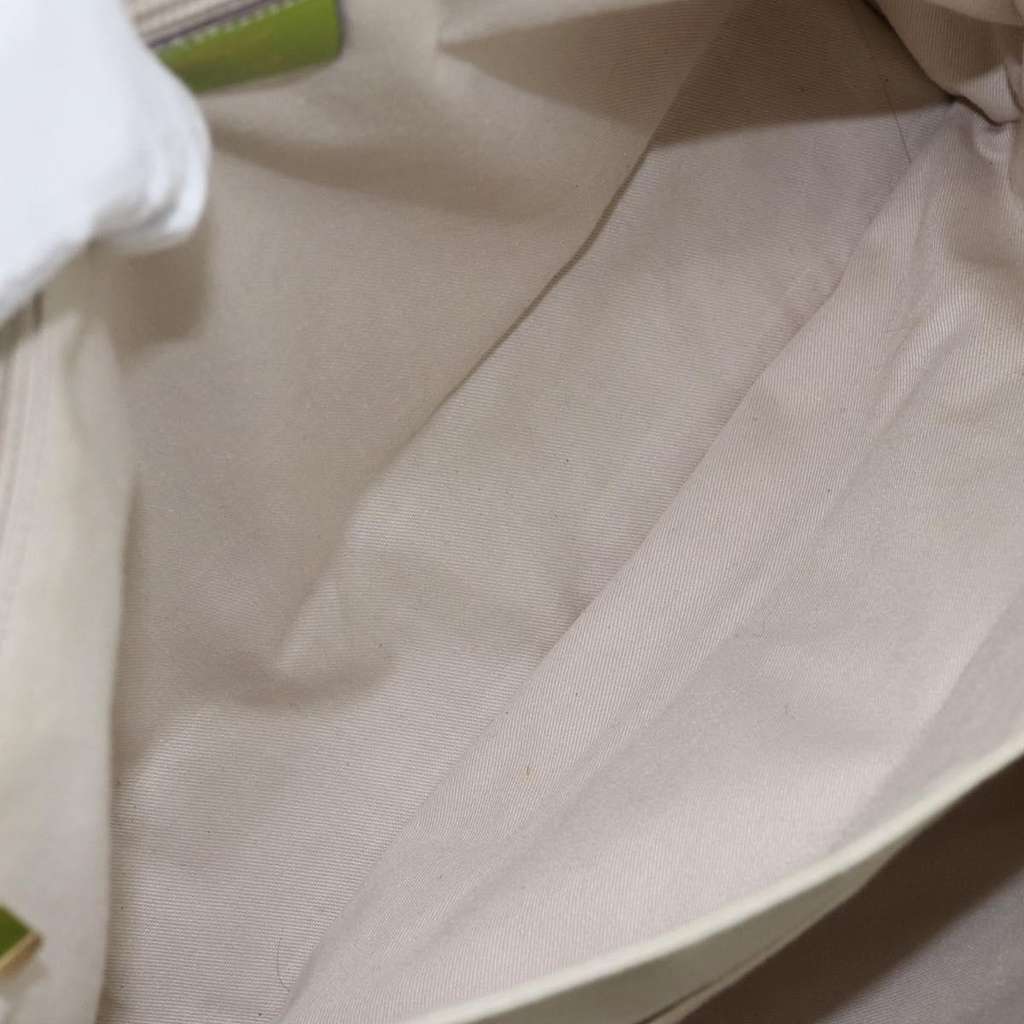 Salvatore Ferragamo Virna Satchel Green Leather Good condition - Box View