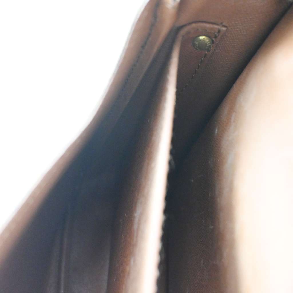 Louis Vuitton Cartouchiere Handbag Brown Canvas Fair condition - Box View