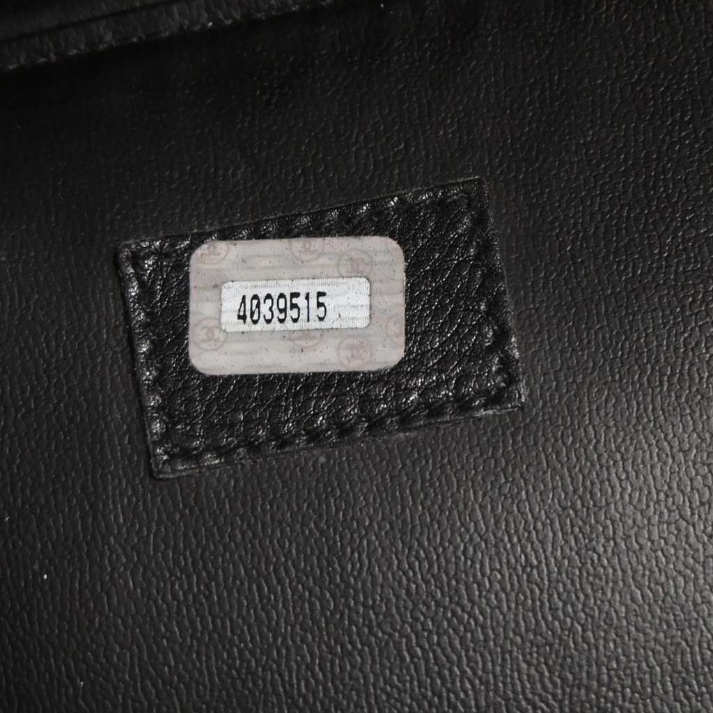 Chanel Vintage Diamond Stitch Boston Bag Black Leather Good condition - Box View