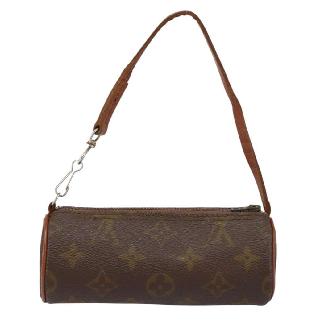 Louis Vuitton Papillon Pochette Brown Canvas Fair condition - Back View