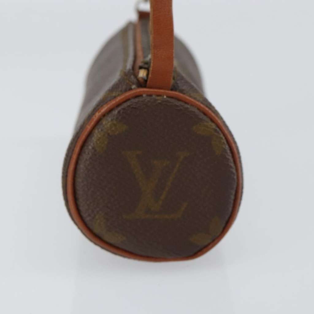 Louis Vuitton Papillon Pochette Brown Canvas Fair condition - Model View