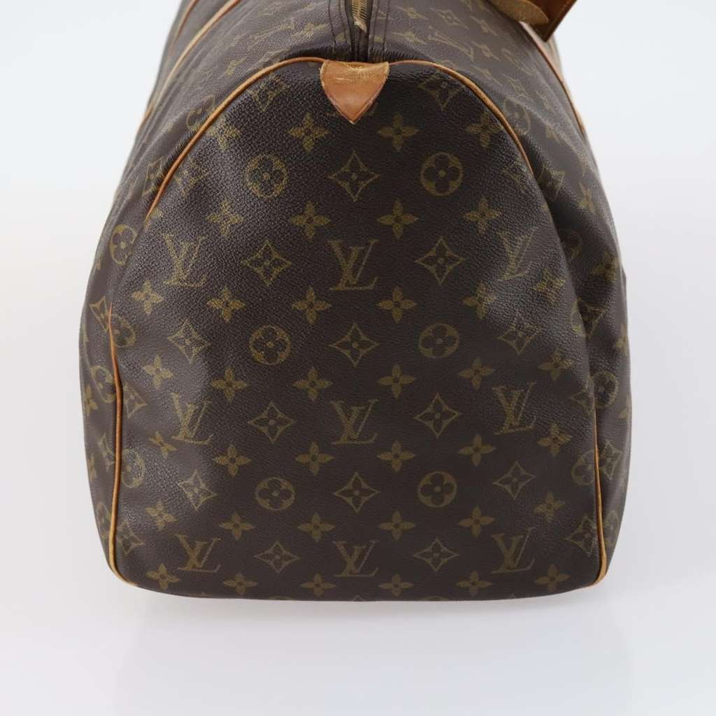 Louis Vuitton Keepall Bag Brown Canvas Good condition - Model View