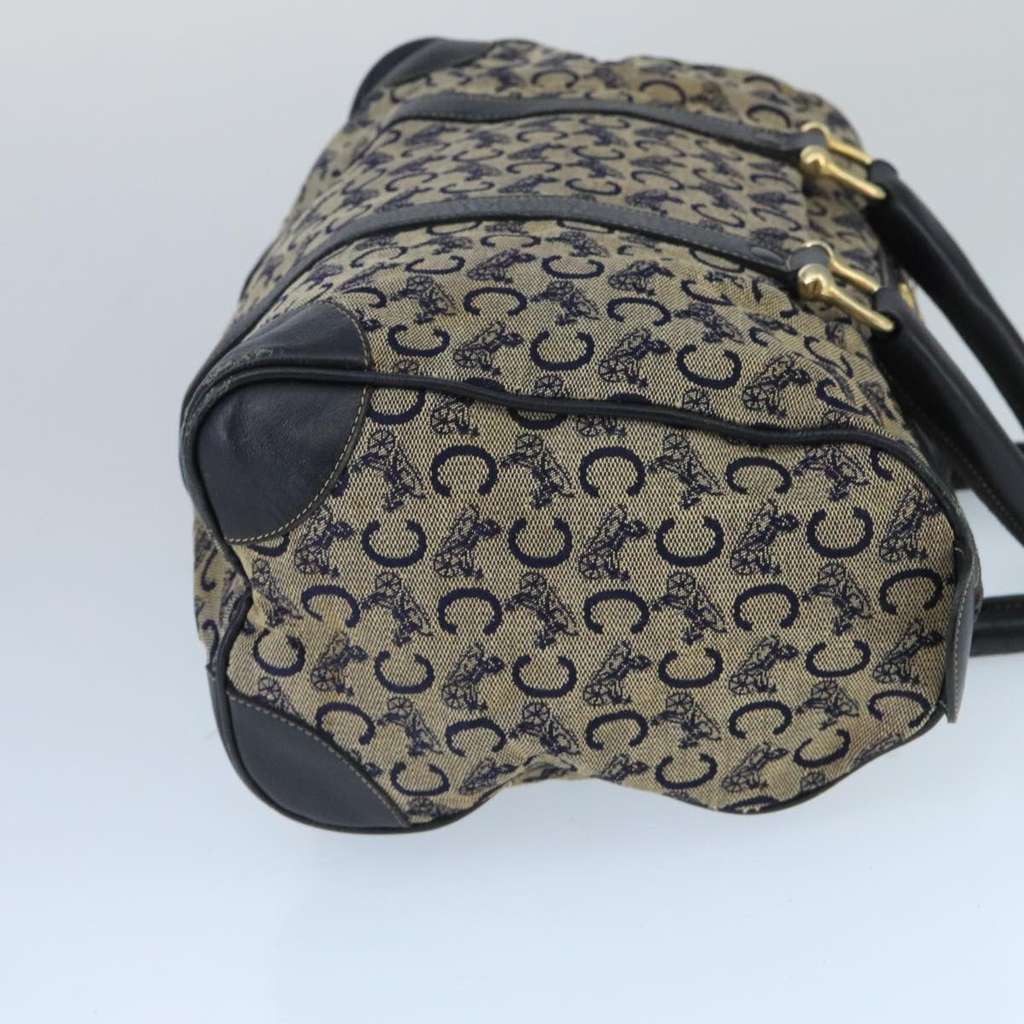 Celine C Sulky Boston bag Navy Canvas Fair condition - Inside View