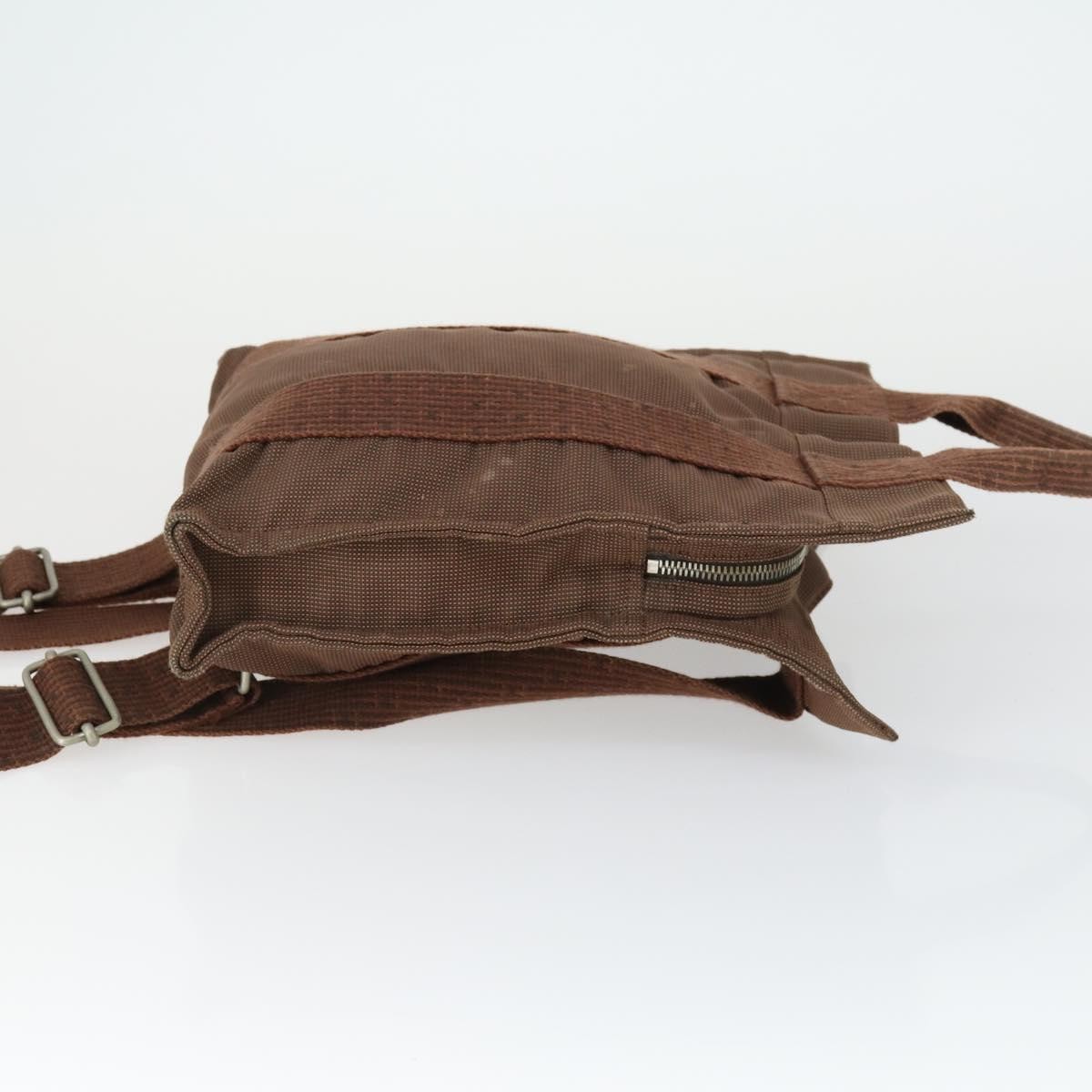 Hermès Herline Backpack Brown Canvas Fair condition - Inside View