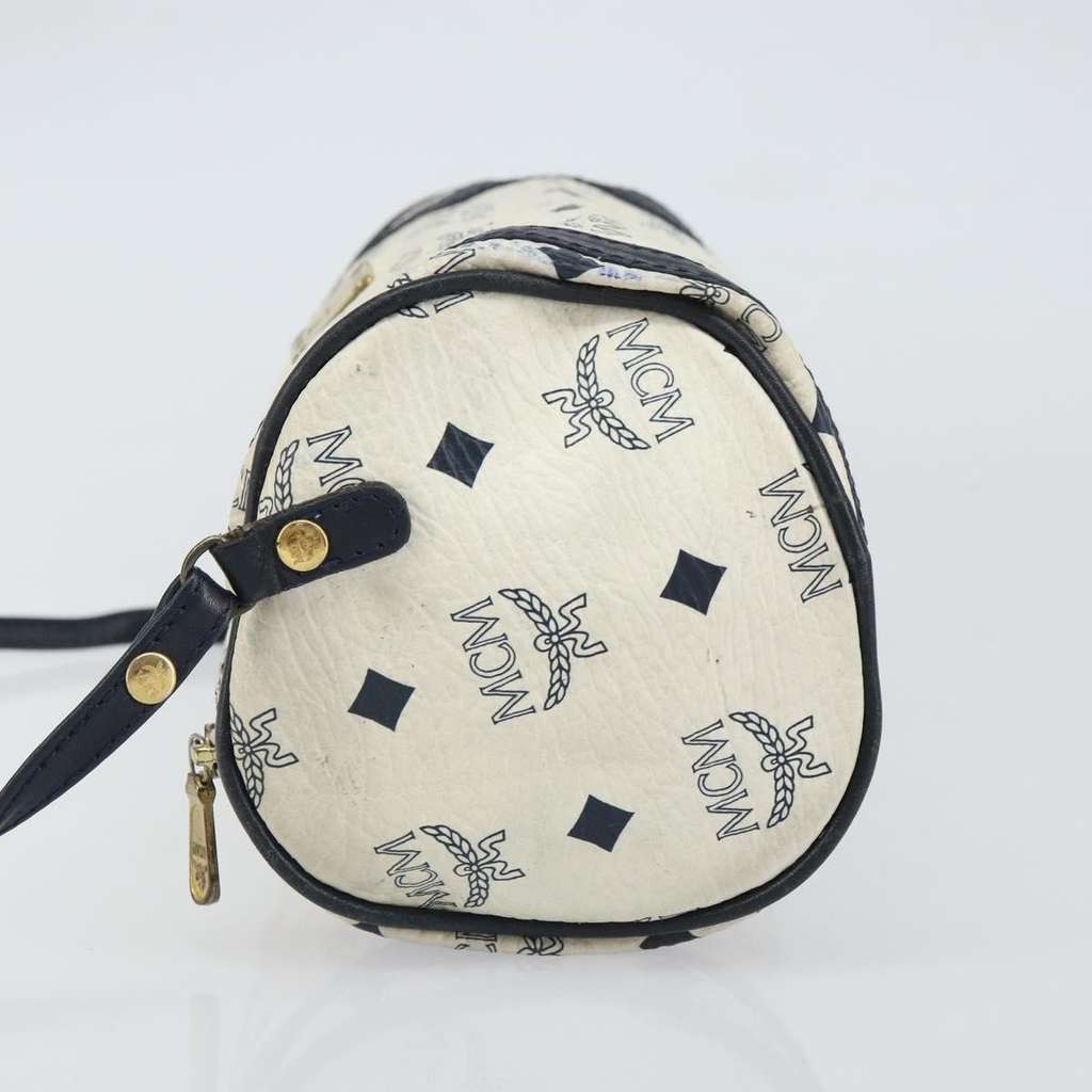 Mcm Visetos Shoulder bag White Good condition - Model View