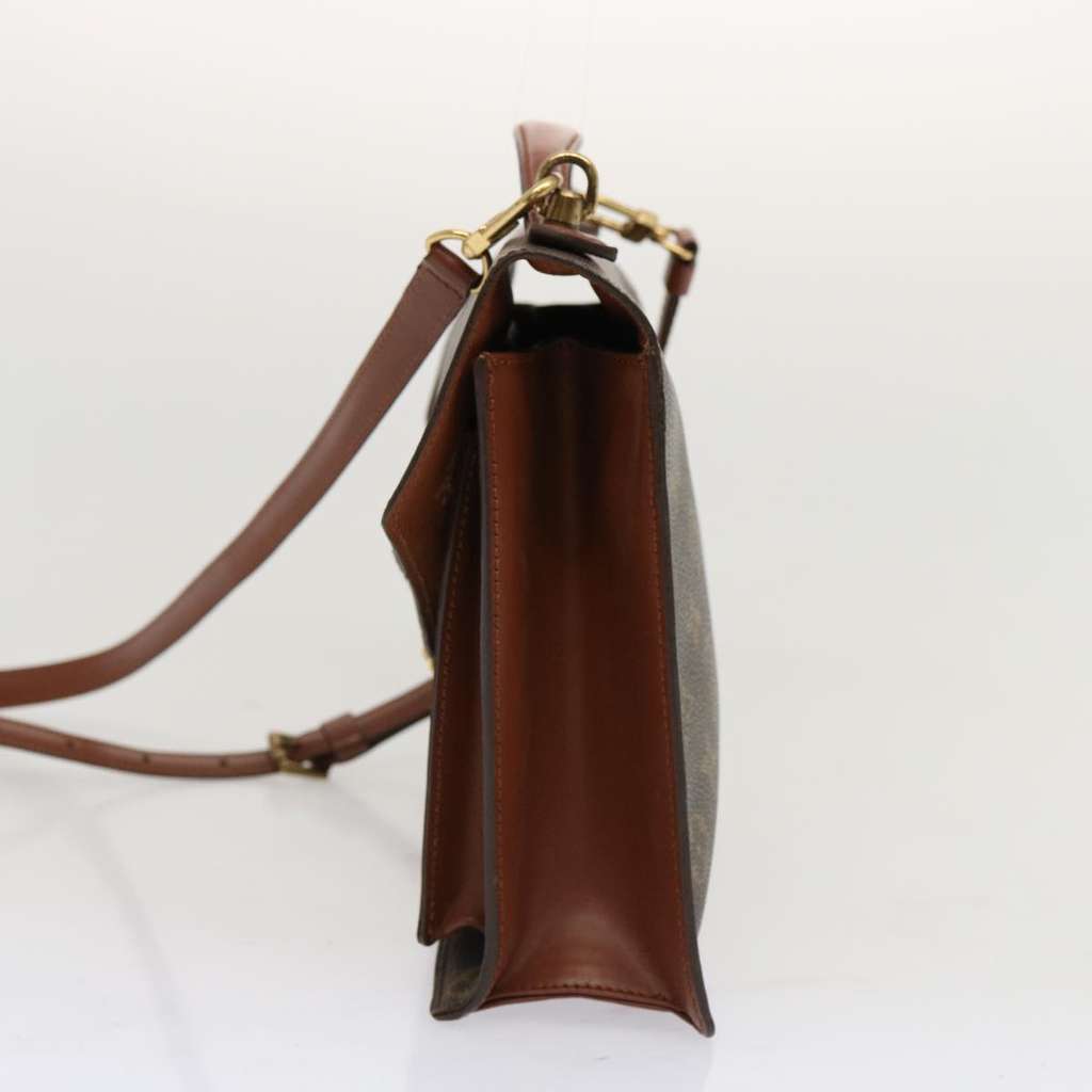 Louis Vuitton Monceau Handbag Brown Canvas Good condition - Model View