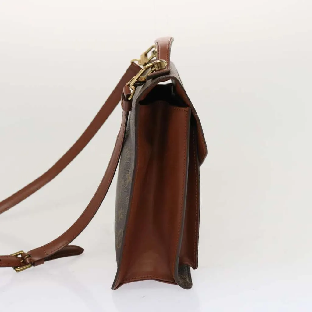 Louis Vuitton Monceau Handbag Brown Canvas Good - Box View