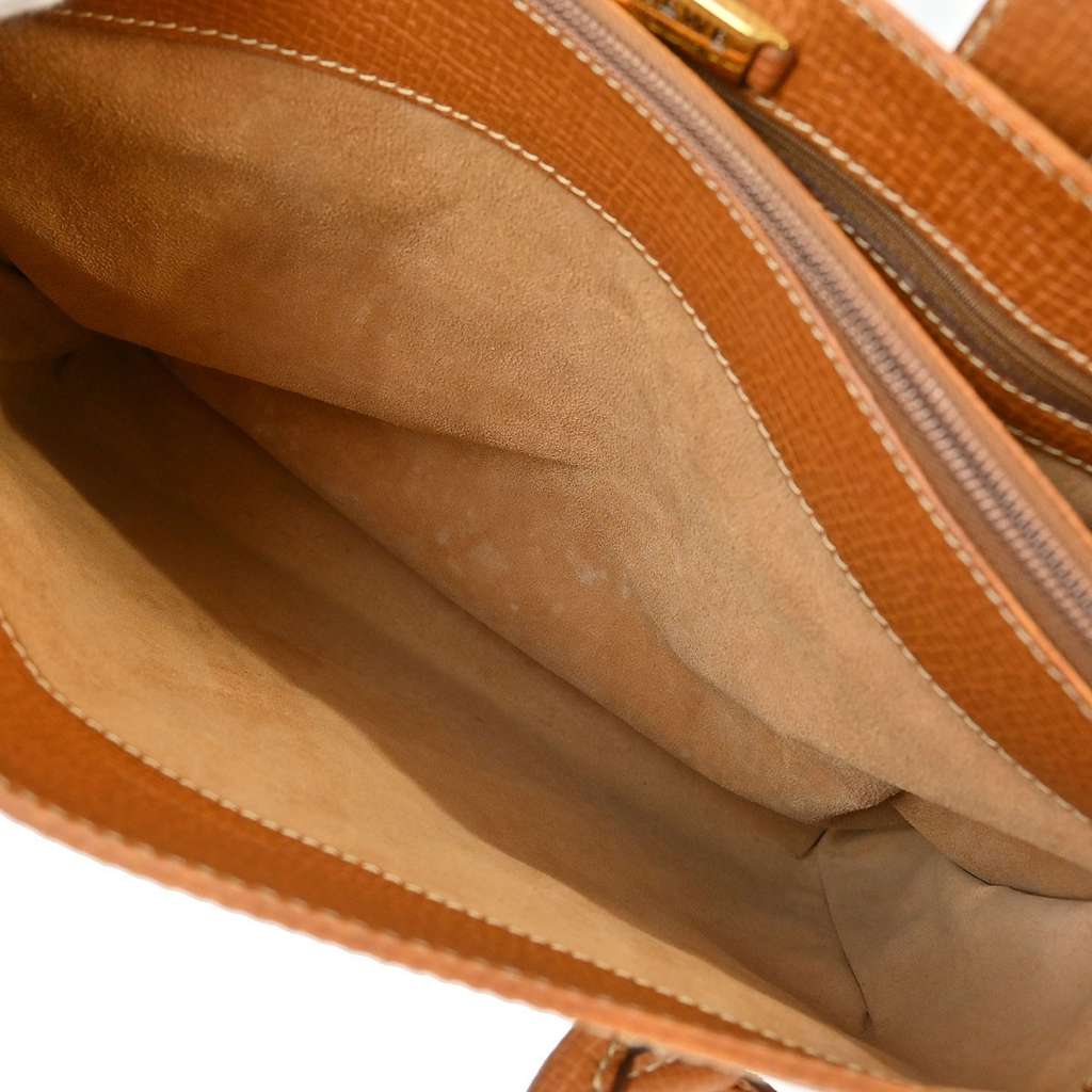 Loewe Vintage Shoulder Bag Brown Leather Good condition - Inside View