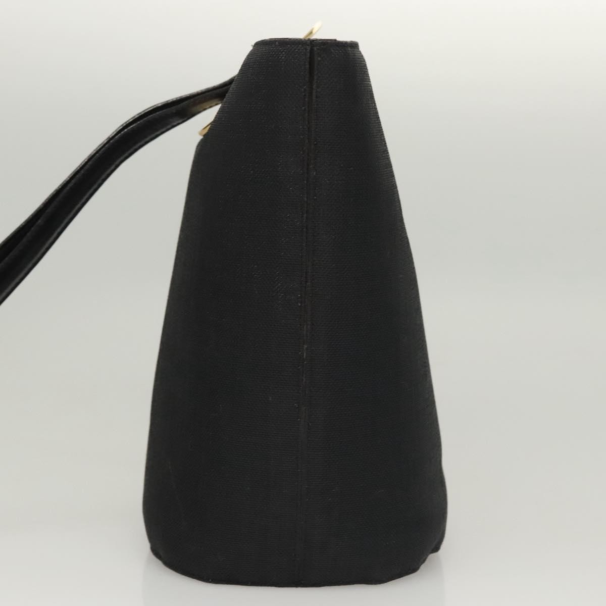 Celine Circle logo Black Canvas Good condition - Inside View