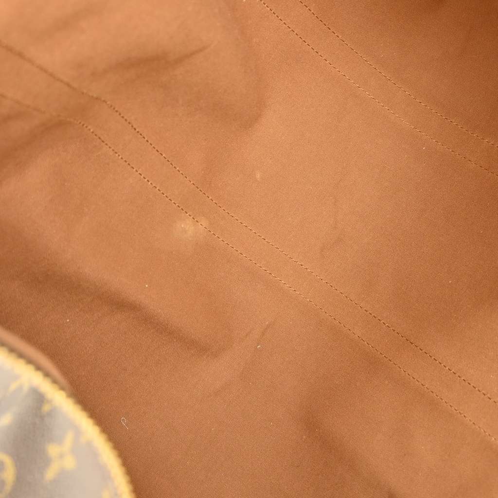 Louis Vuitton Keepall Bag Brown Canvas Fair condition - Inside View
