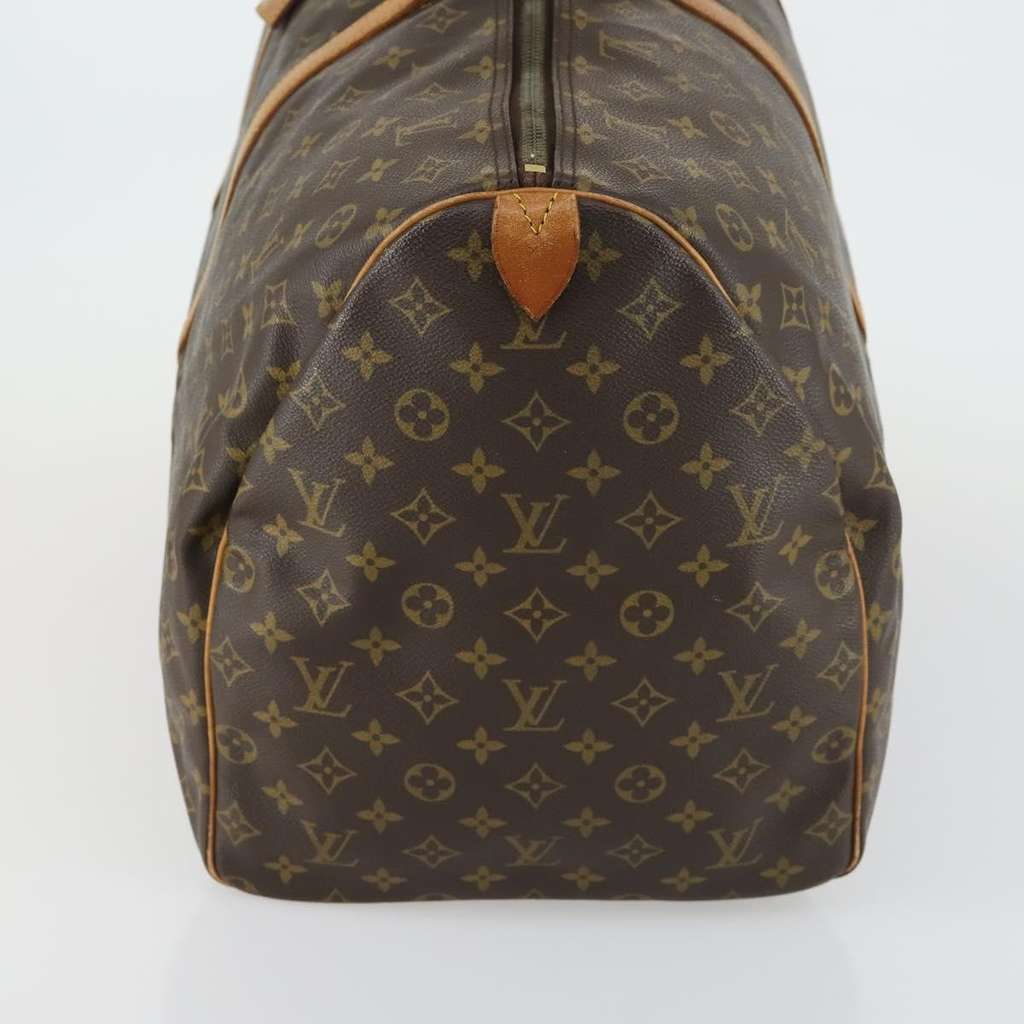 Louis Vuitton Keepall Bag Brown Canvas Fair condition - Inside View