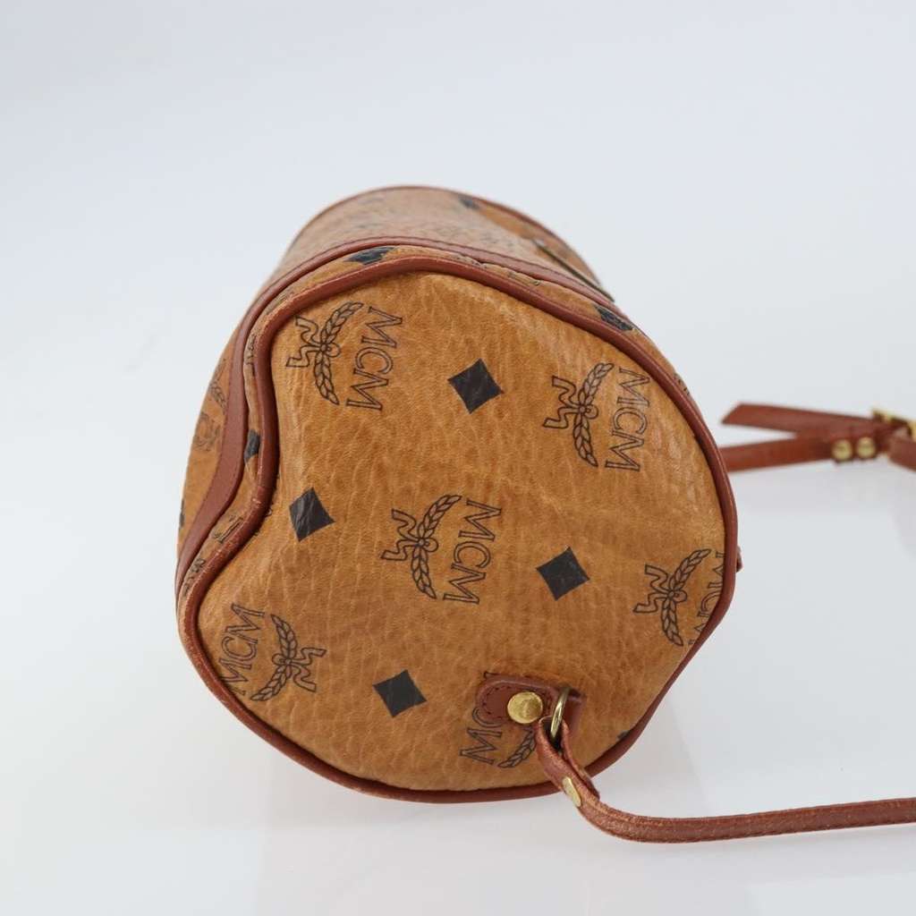 Mcm Visetos Shoulder bag Brown Canvas Good condition - Inside View