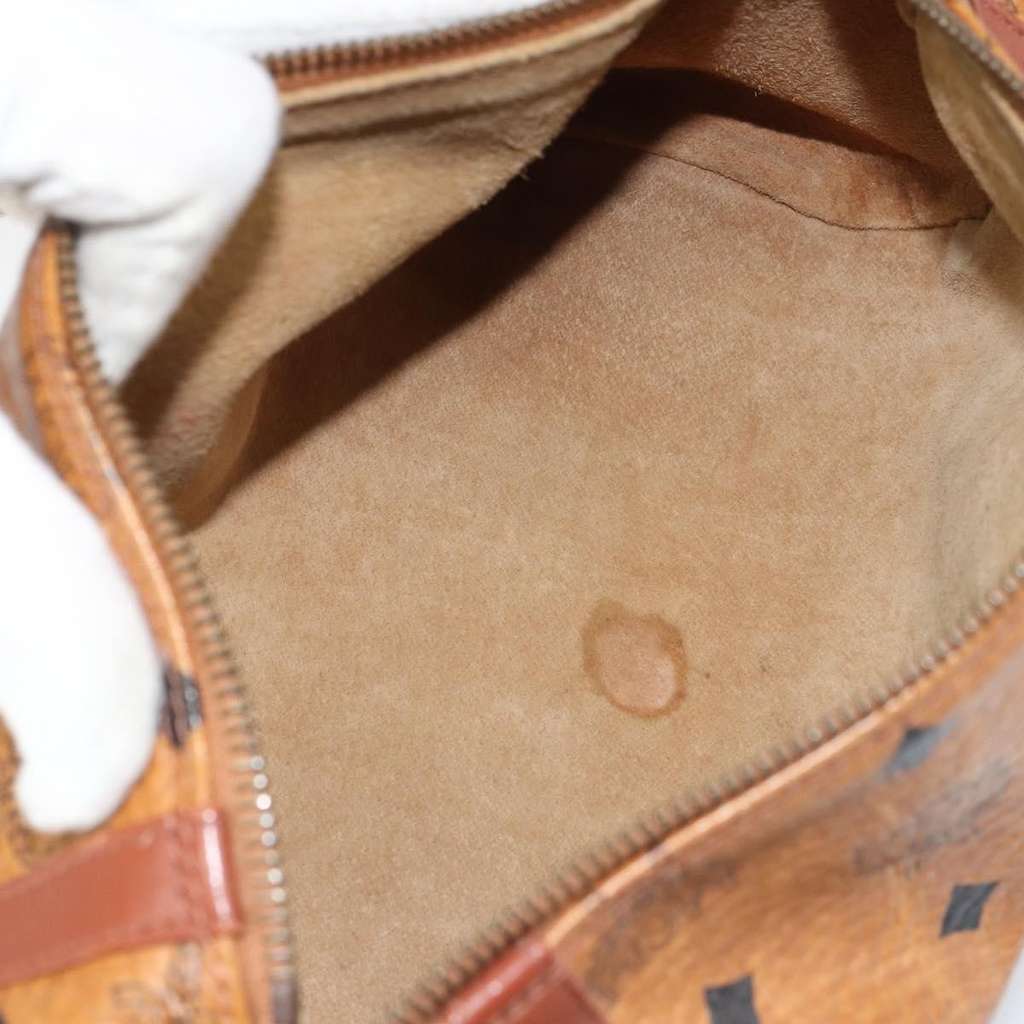 Mcm Visetos Shoulder bag Brown Canvas Good condition - Box View